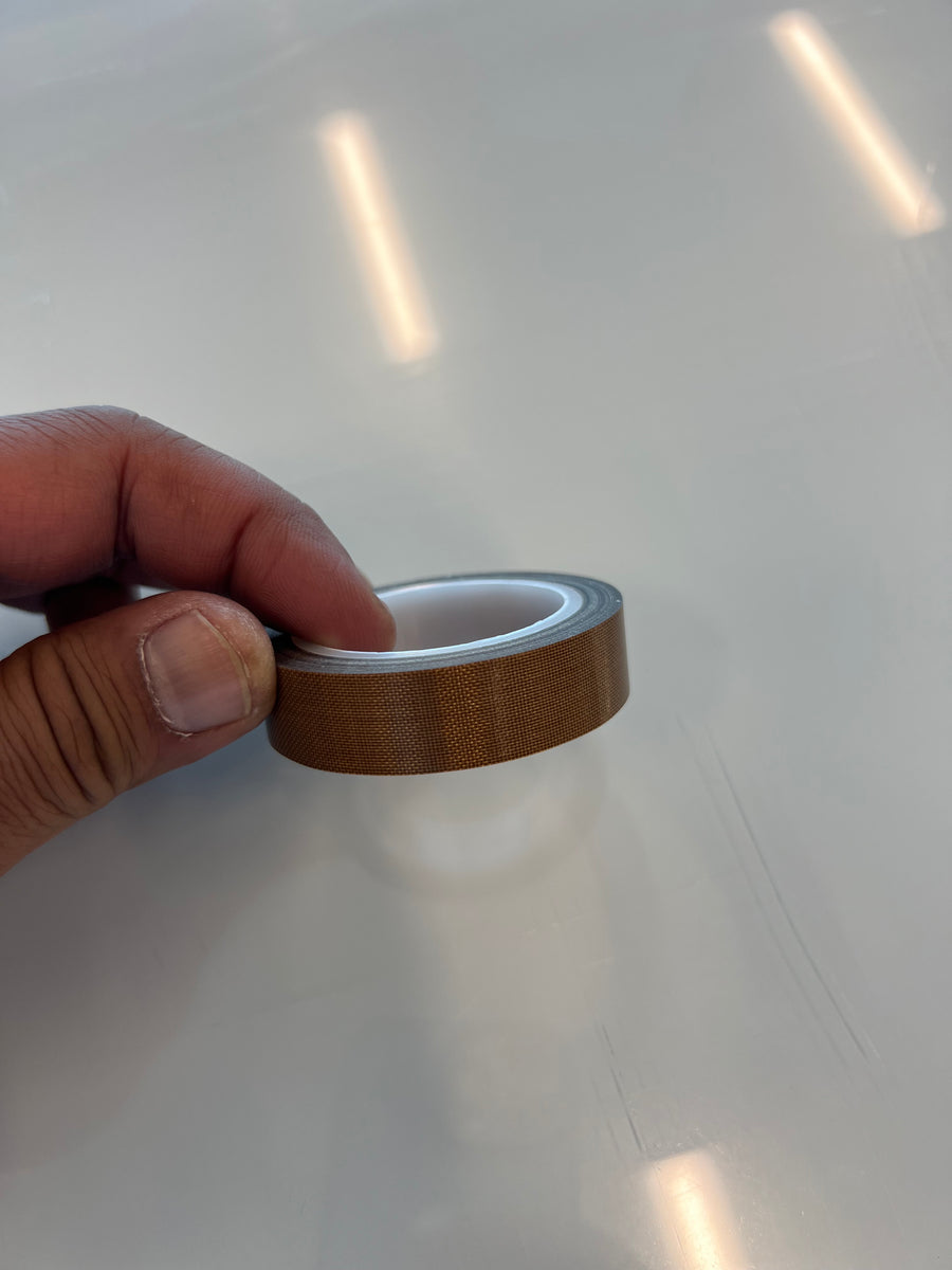 Glass Teflon Tape 1/2" Durable Solution for Glass Work