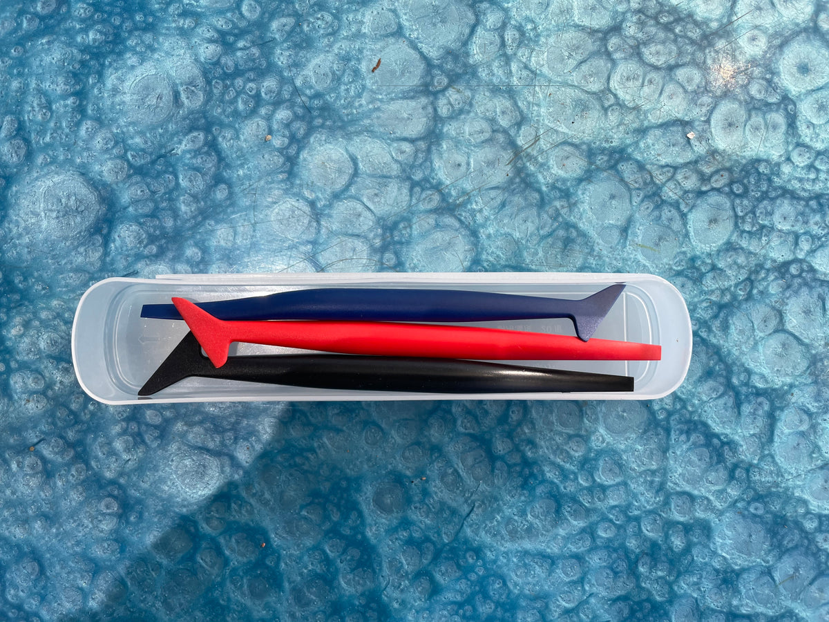 Pack of Ninja Squeegee Sticks for PPF and Vinyl Installation