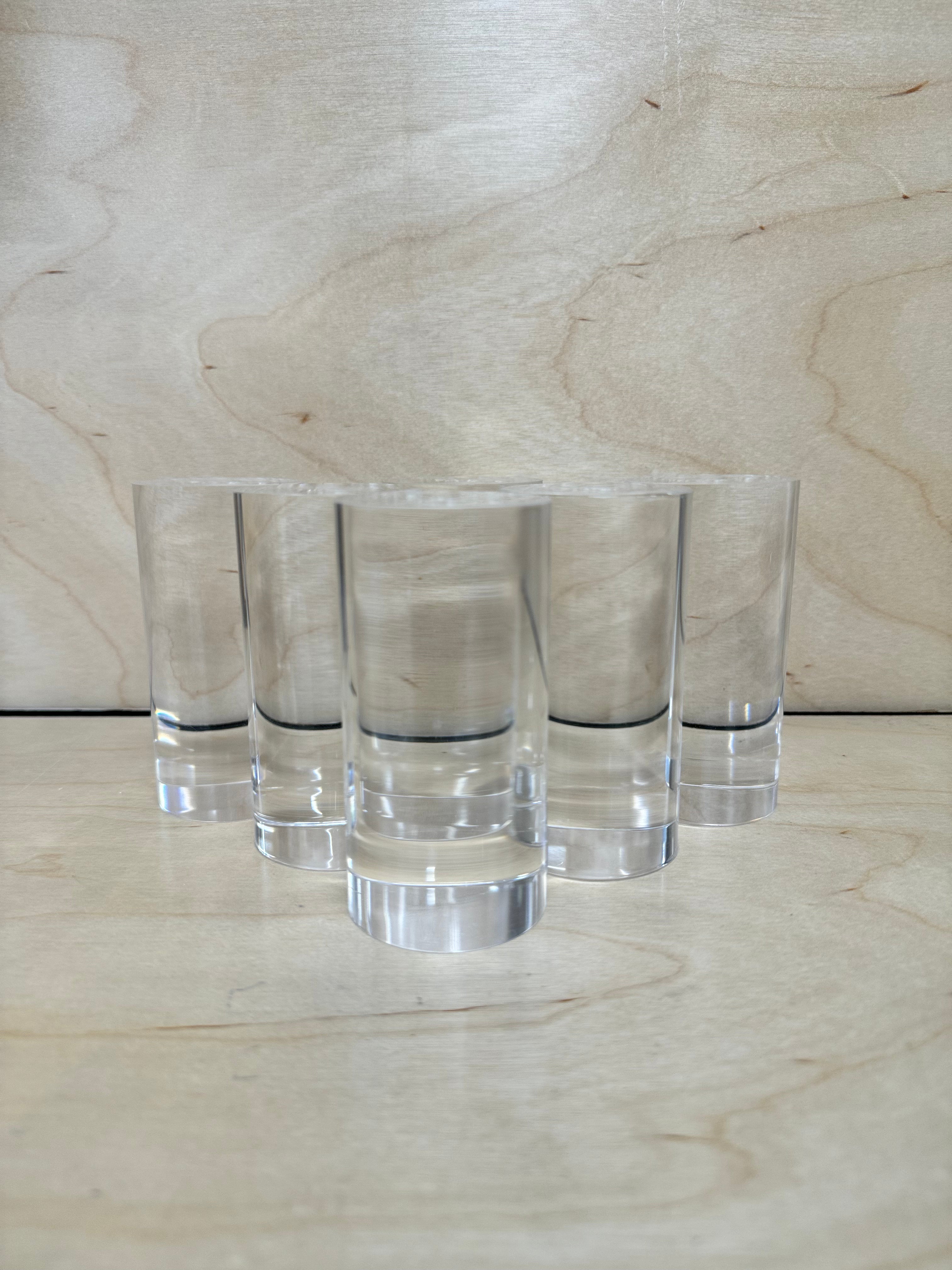 Acrylic Cylinder (set of 4)