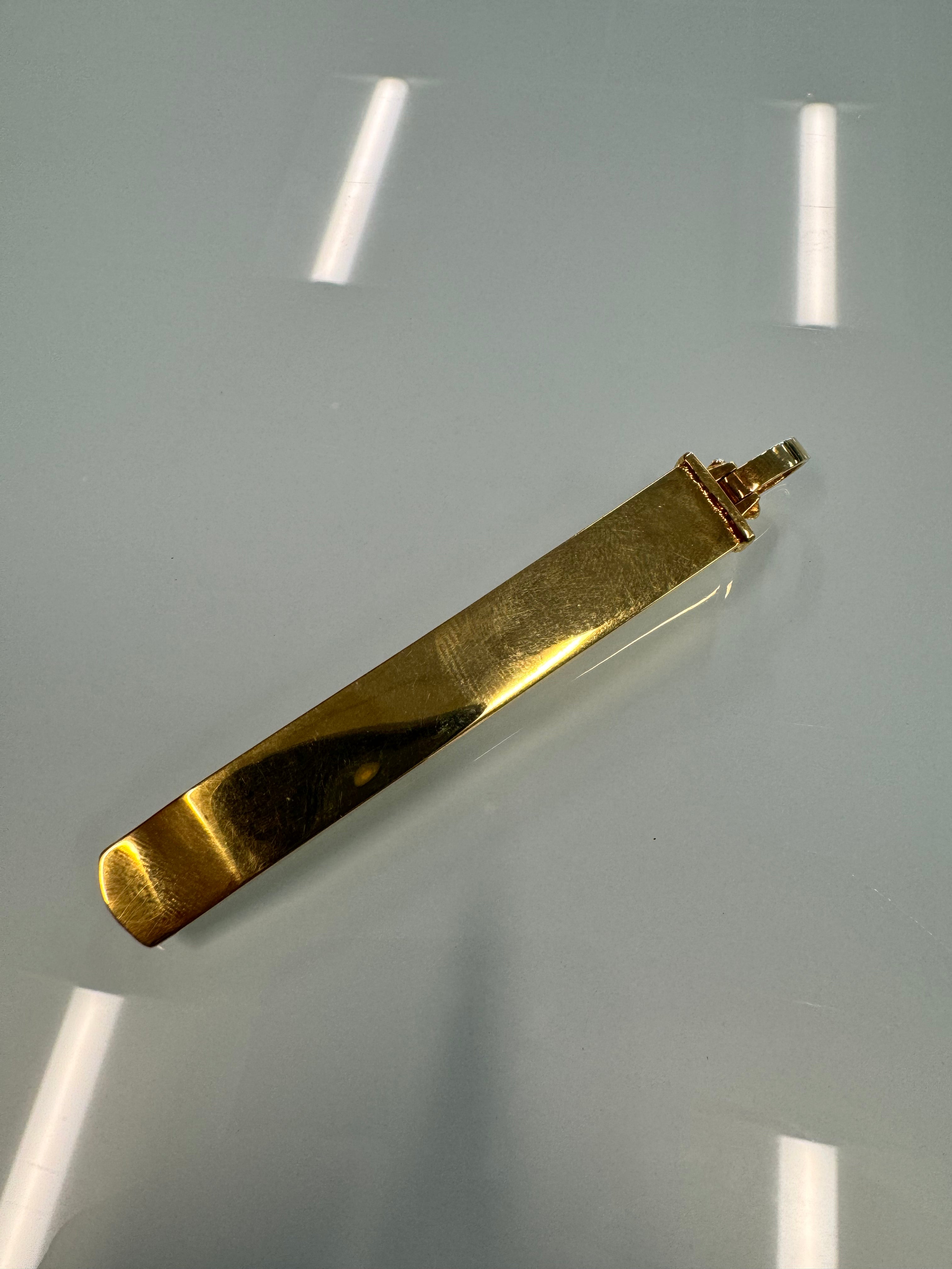 14kt Yellow Gold Functioning Red Dot Pendant