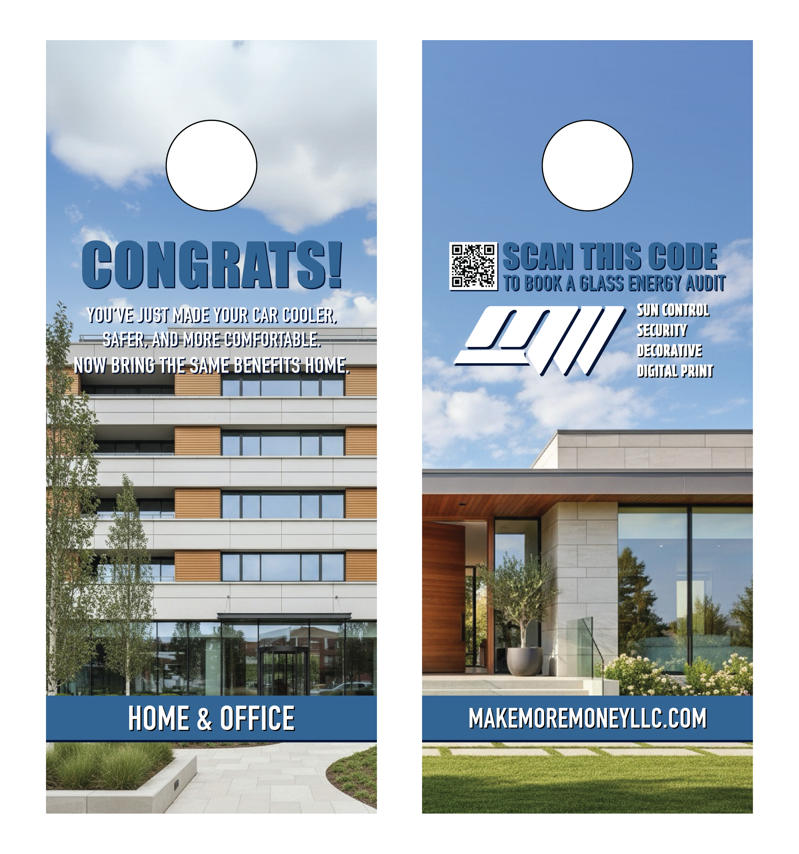 Flat Glass Business Hanging Tags for Your Auto Clients – Make More Money