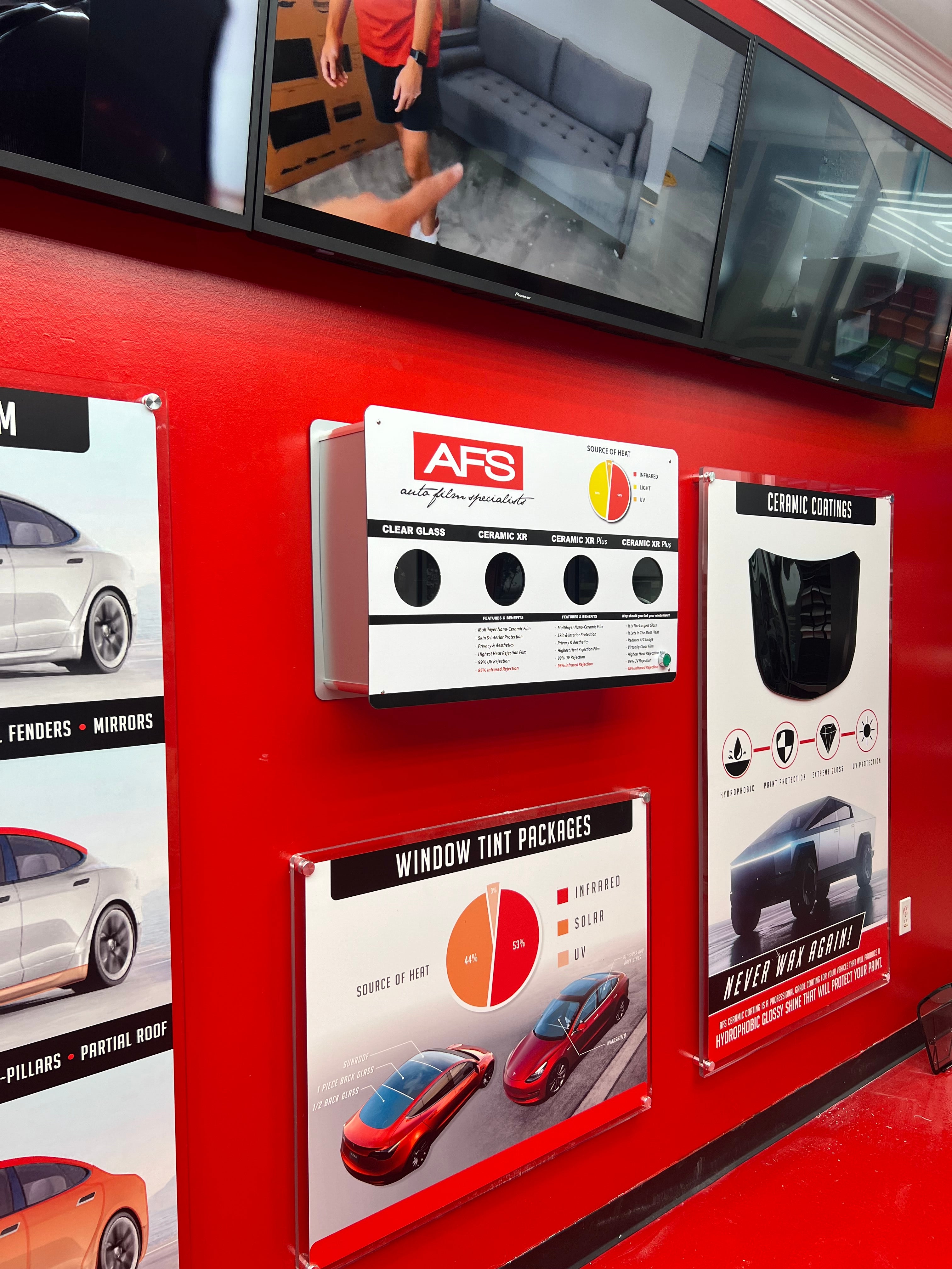 Heat Lamp Display (Wall Mount) - 4 options – Make More Money