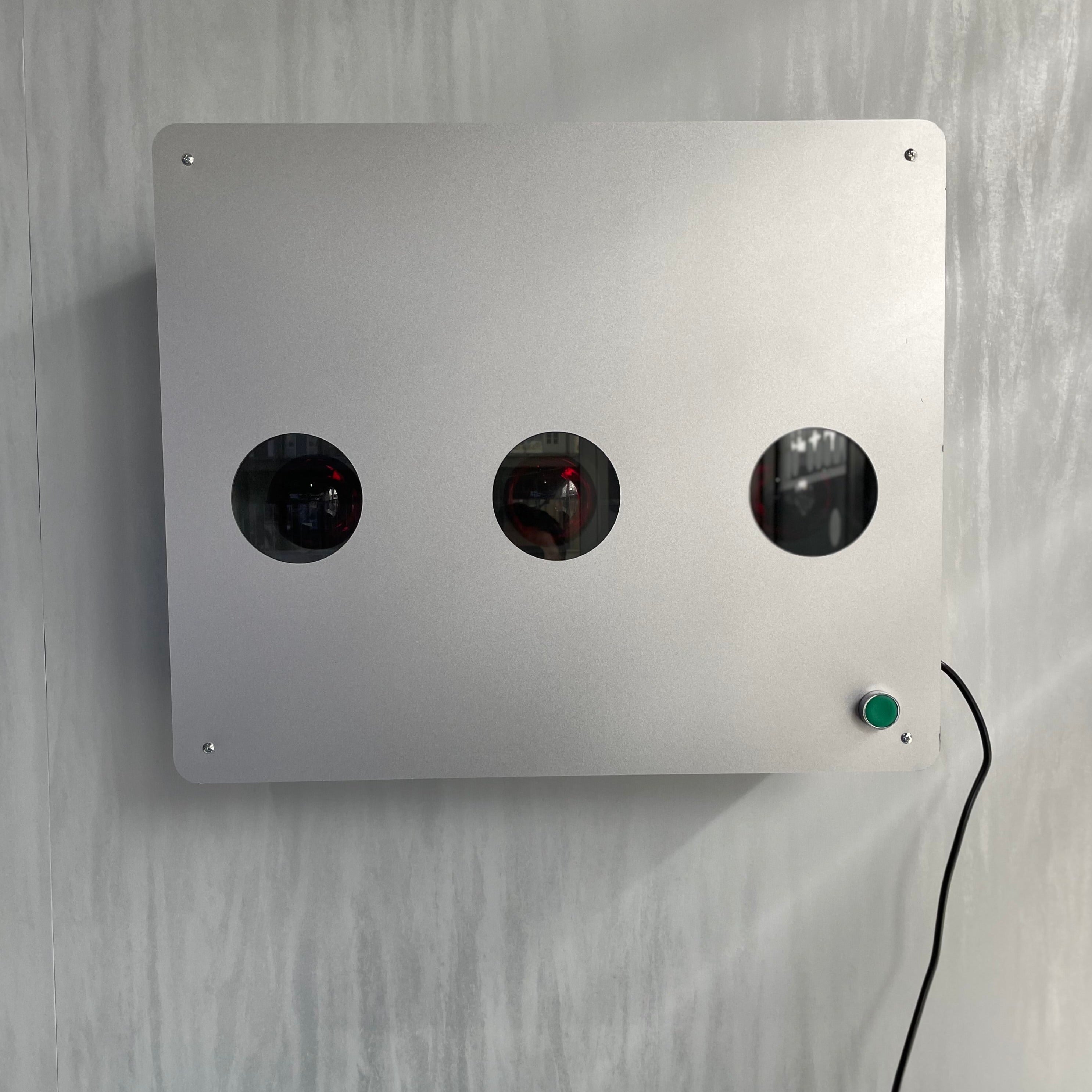 Heat Lamp Display (Wall Mount) - 3 options